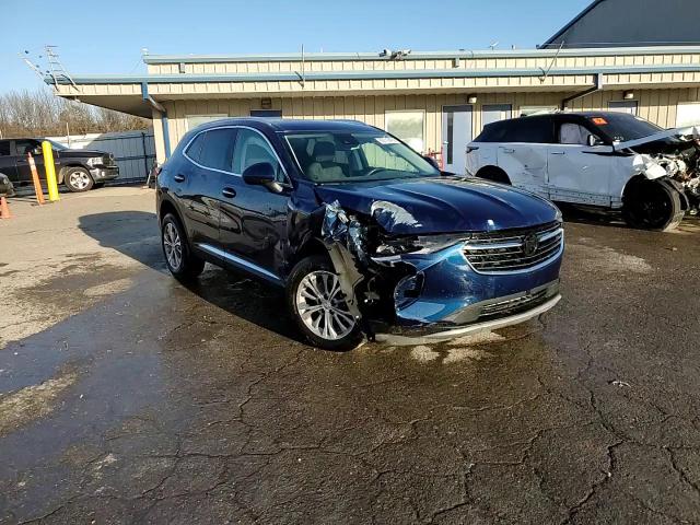2022 Buick Envision VIN LRBAZLR46ND137623 Copart auction photo, front end / side damage thumbnail 14