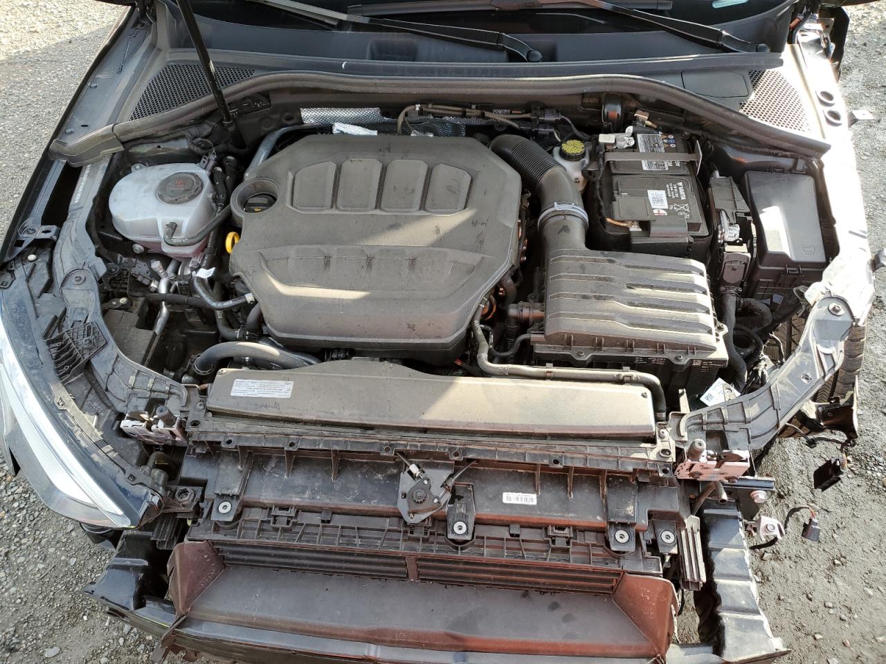 2023 Audi A3 VIN WAUBUDGY4PA091856 Copart auction photo, front end / side damage thumbnail 11