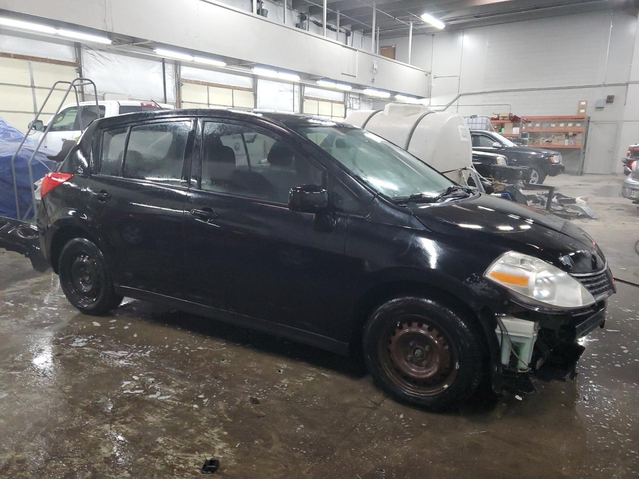 2009 Nissan Versa VIN 3N1BC13E49L461766 Copart auction photo, front end / hail damage thumbnail 4