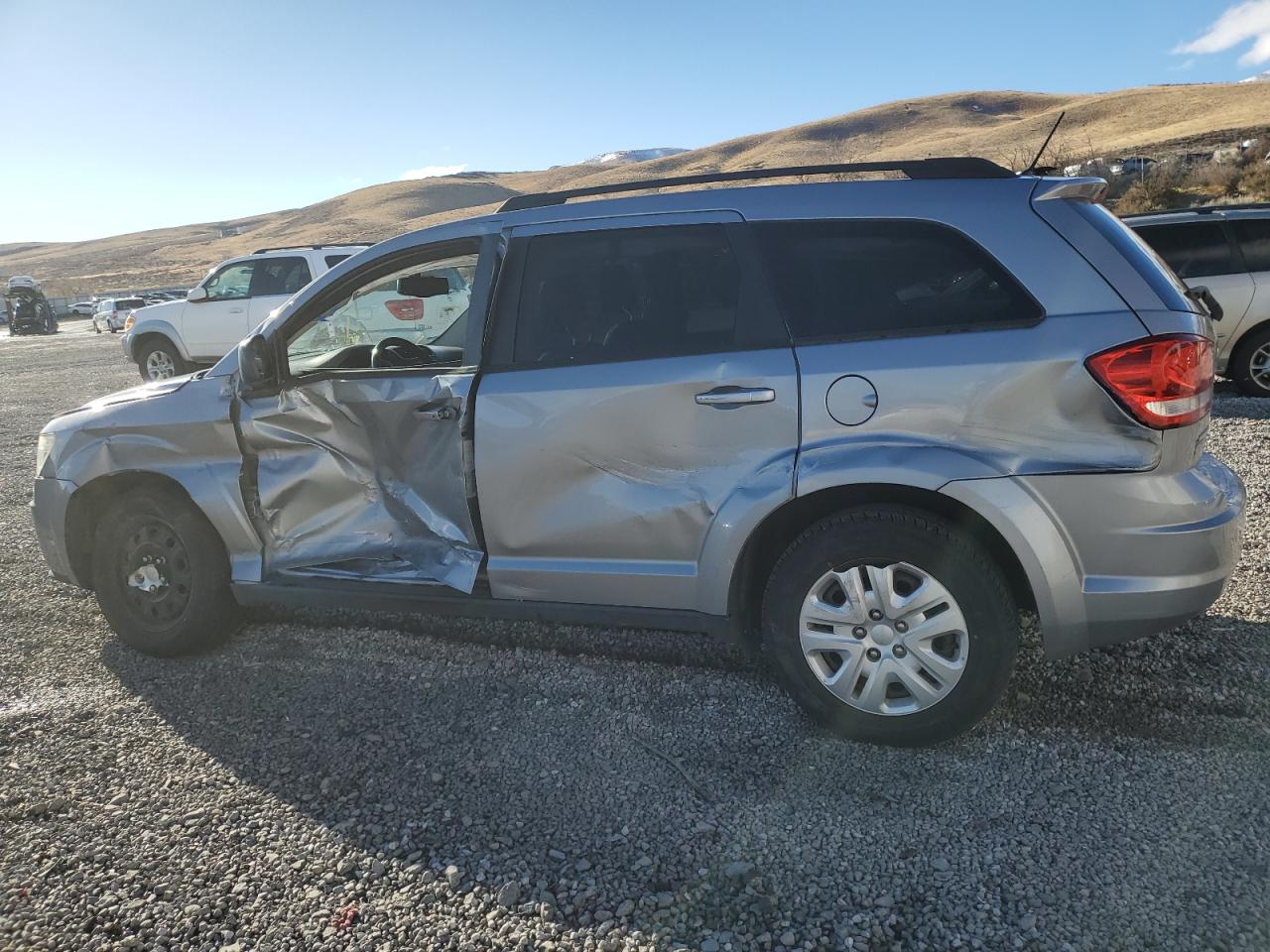 2015 Dodge Journey VIN 3C4PDCAB2FT737023 Copart auction photo, all over damage thumbnail 2
