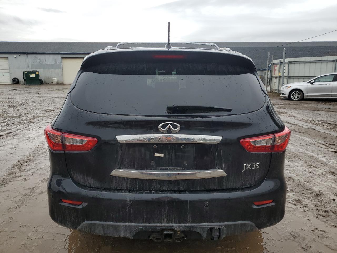 2013 Infiniti JX VIN 5N1AL0MM2DC326486 Copart auction photo, front end / minor dent/scratches damage thumbnail 6