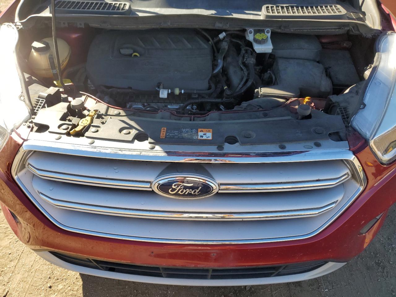 2018 Ford Escape VIN 1FMCU9GD7JUB53169 Copart auction photo, hail damage thumbnail 12