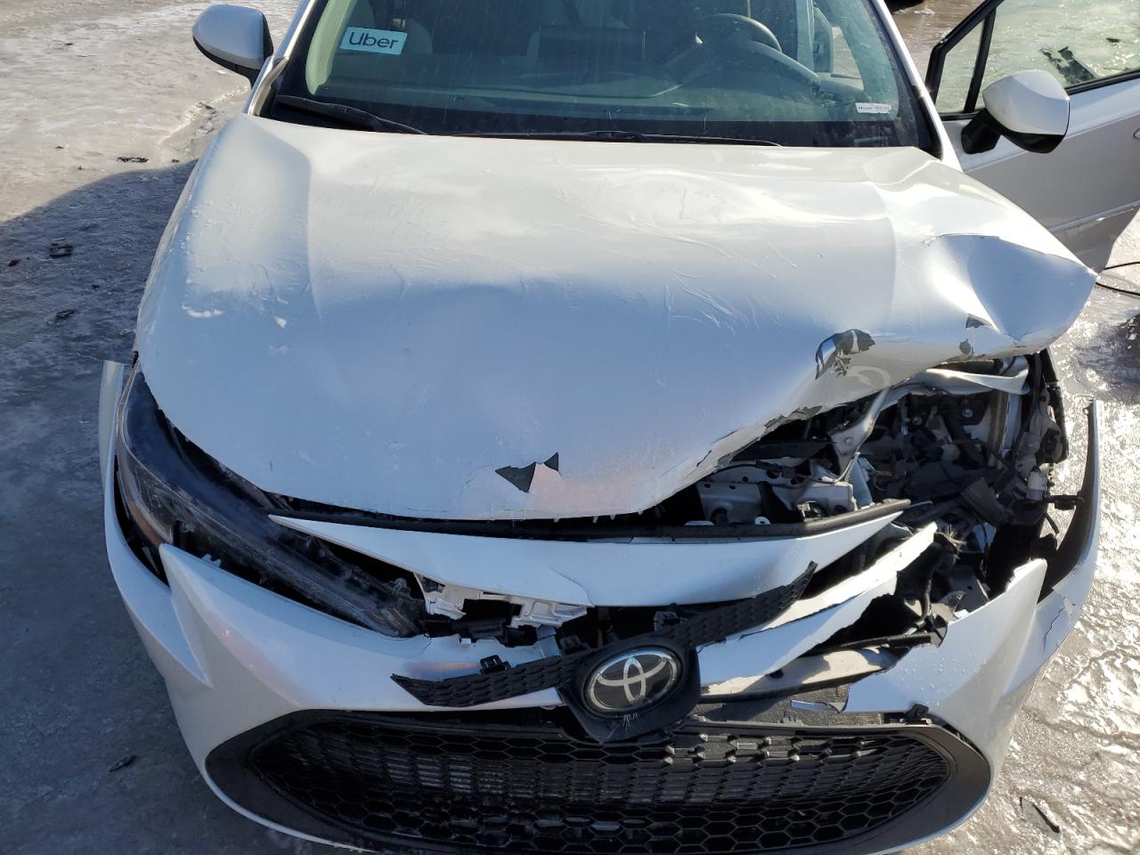 2020 Toyota Corolla VIN JTDEPRAE6LJ009526 Copart auction photo, front end damage thumbnail 11