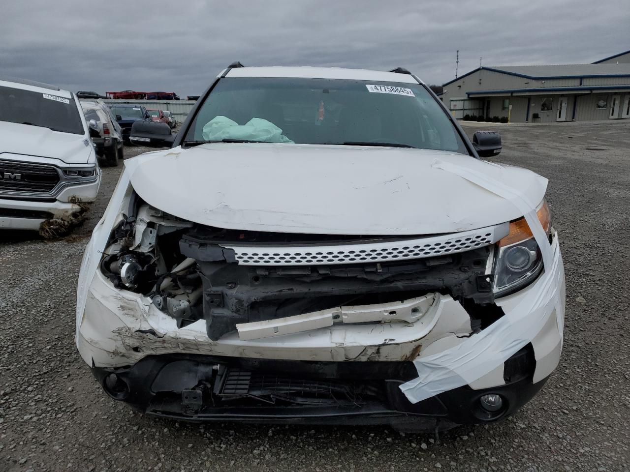 2014 Ford Explorer VIN 1FM5K7D87EGC05298 Copart auction photo, front end damage thumbnail 5