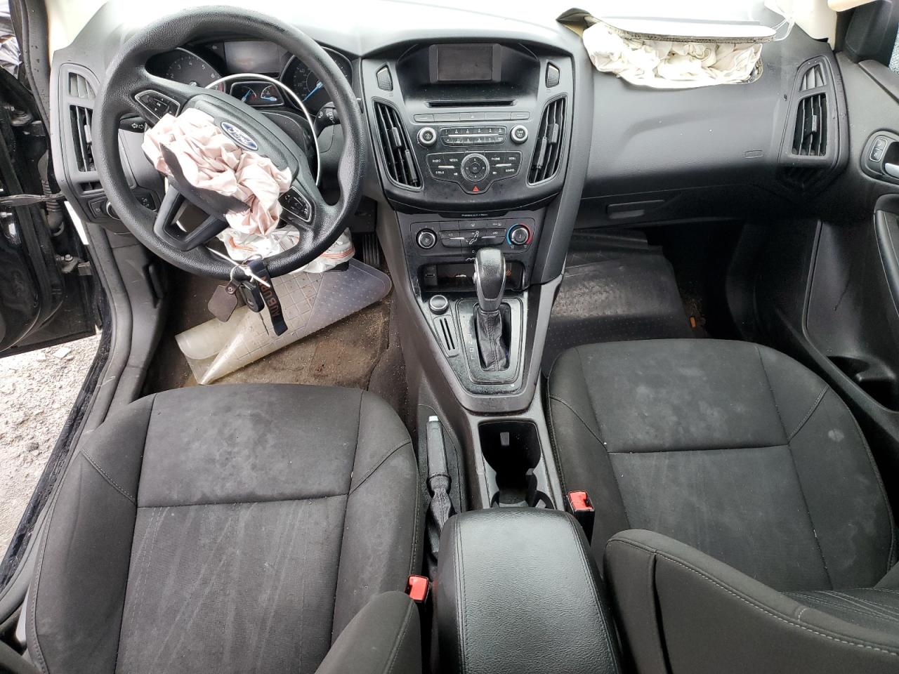 2017 Ford Focus VIN 1FADP3F2XHL269484 Copart auction photo, front end / all over damage thumbnail 8
