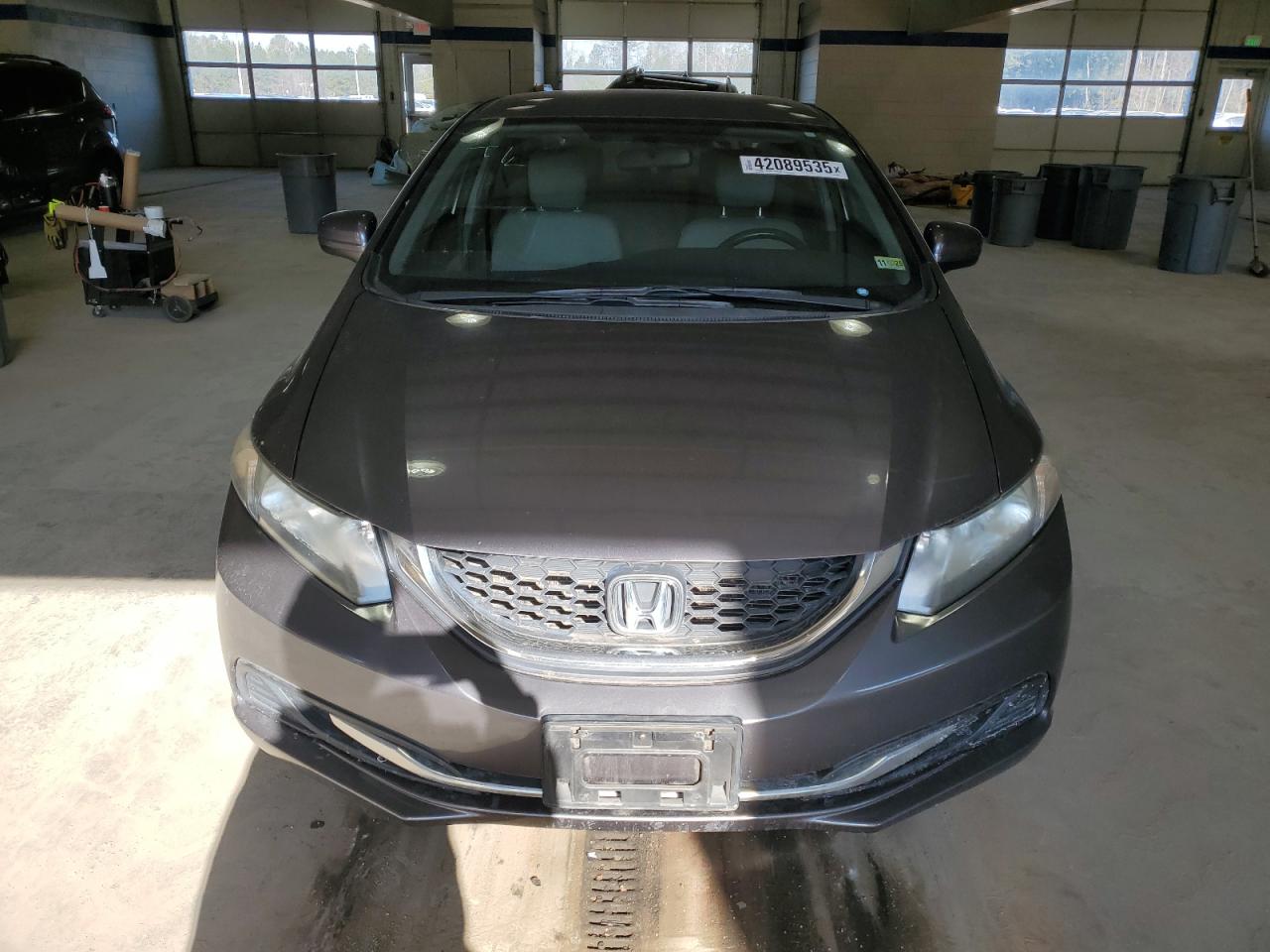 2014 Honda Civic VIN 19XFB2F55EE246141 Copart auction photo, side / rear end damage thumbnail 5