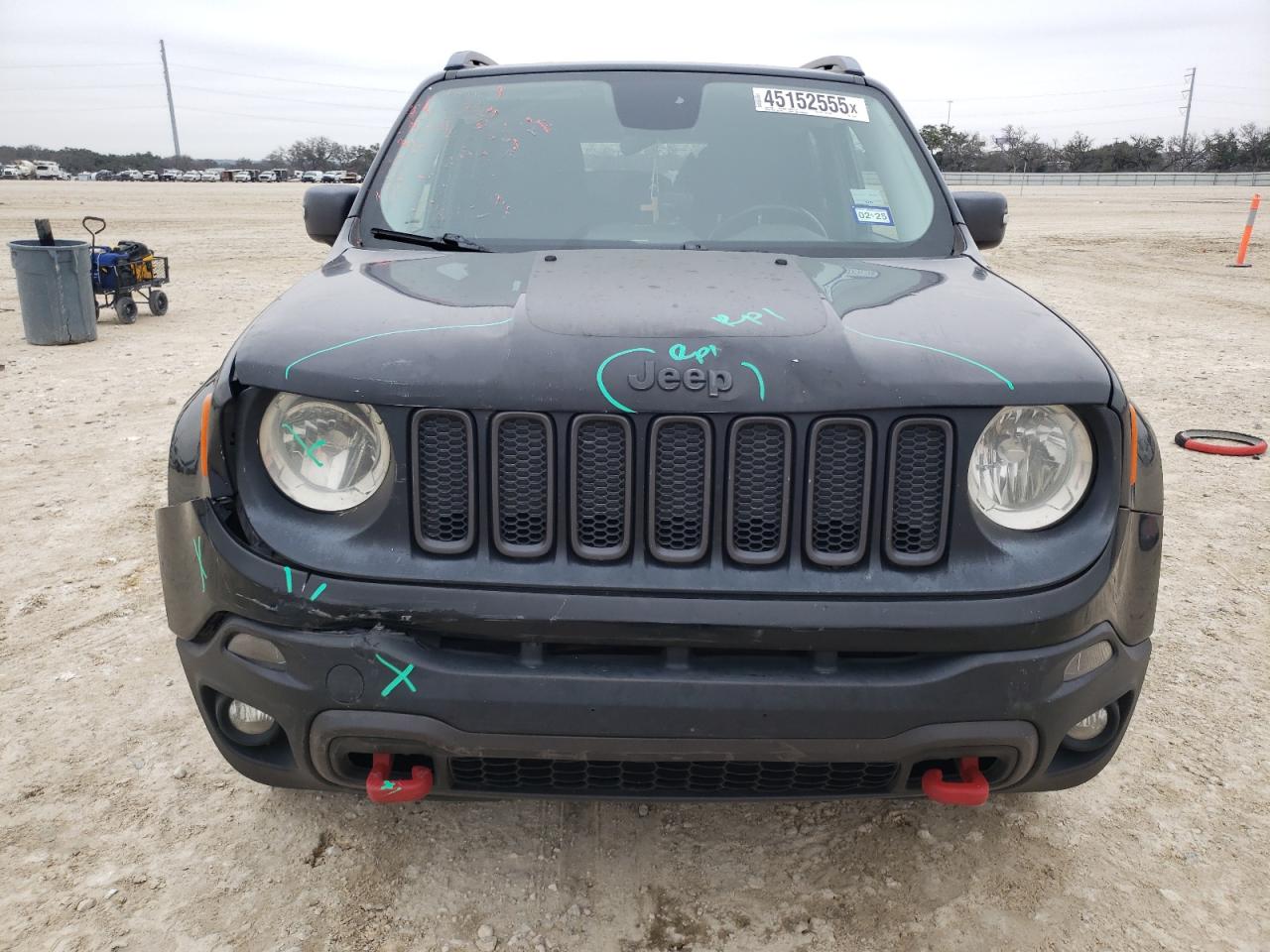 2015 Jeep Renegade VIN ZACCJBCTXFPC09325 Copart auction photo, rear end / front end damage thumbnail 5