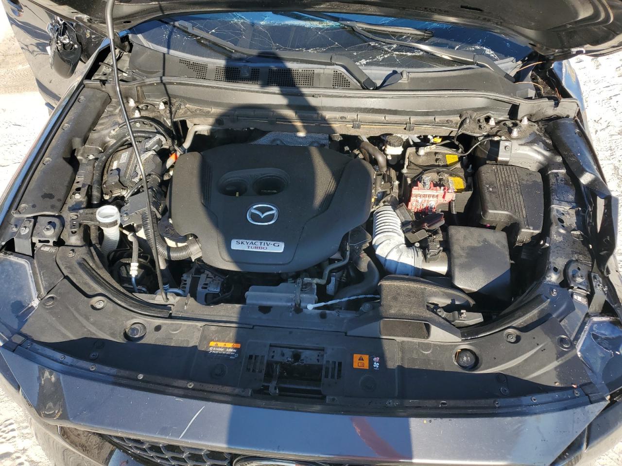 2022 Mazda CX-5 VIN JM3KFBAYXN0560985 Copart auction photo, all over damage thumbnail 14