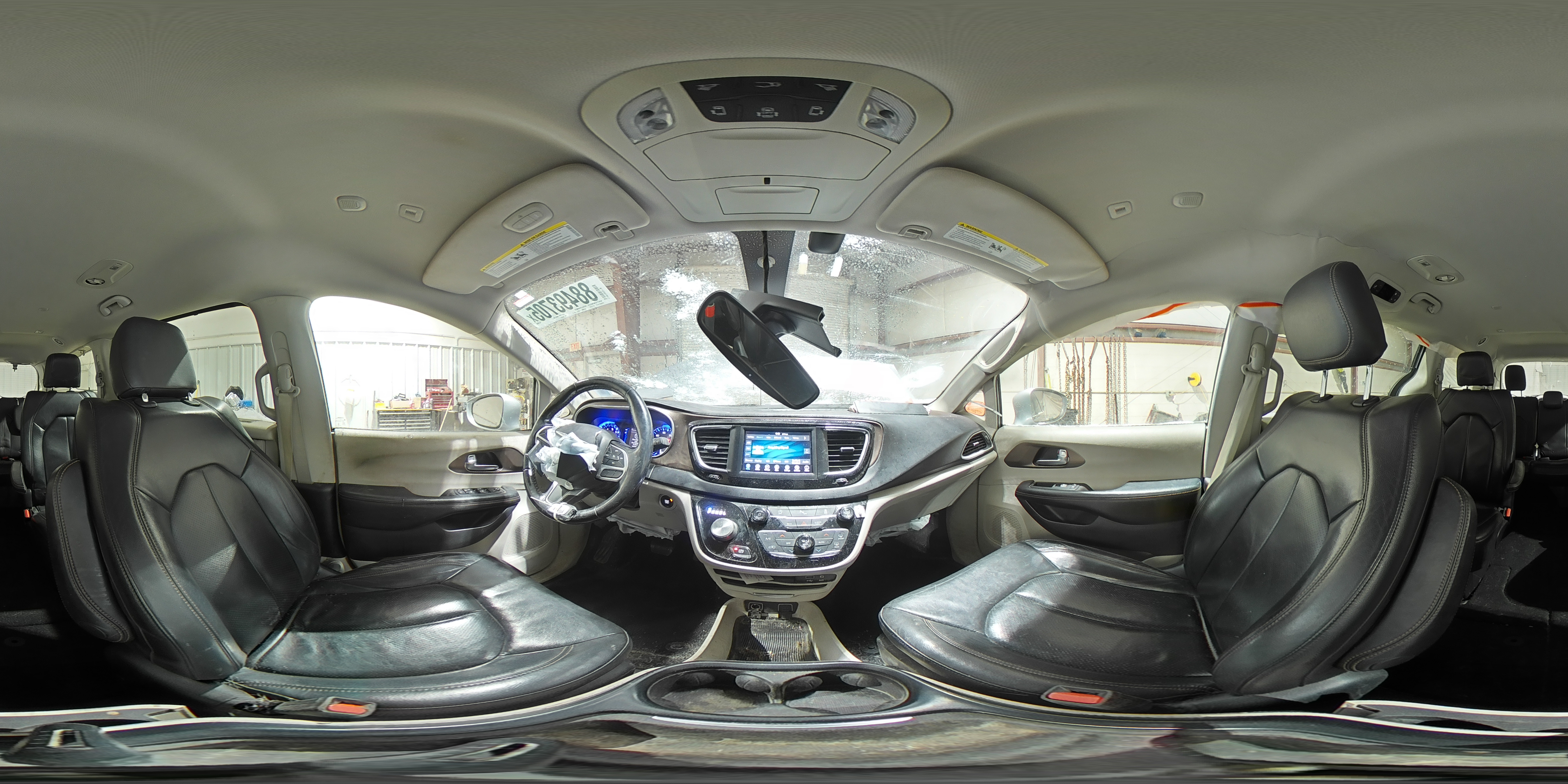 2019 Chrysler Pacifica VIN 2C4RC1BG7KR554787 Copart auction photo, front end damage thumbnail 13