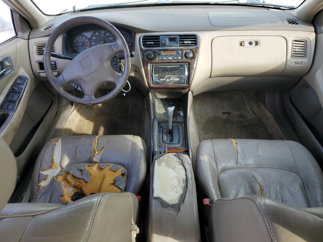 2000 Honda Accord VIN 1HGCG1658YA098381 Copart auction photo, side damage thumbnail 8