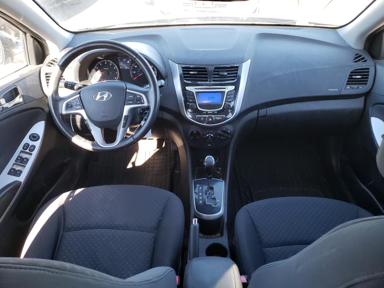 2013 Hyundai Accent VIN KMHCU5AE4DU088277 Copart auction photo, front end damage thumbnail 8