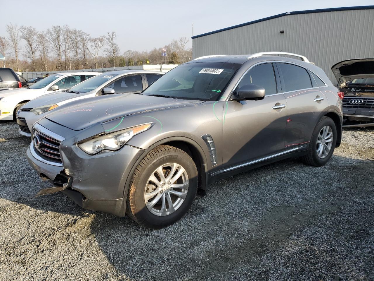 2013 Infiniti FX VIN JN8CS1MU7DM142343 - Copart auction photo