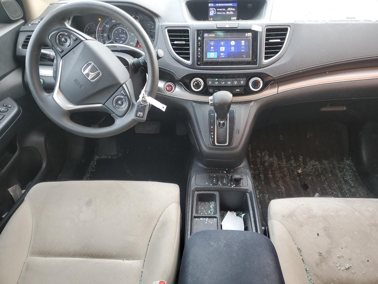 2015 Honda CR-V VIN 5J6RM4H50FL037263 Copart auction photo, side damage thumbnail 8