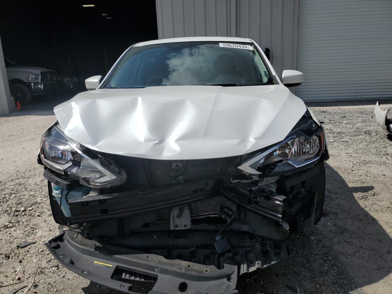 2019 Nissan Sentra VIN 3N1AB7AP2KY235322 Copart auction photo, front end / rear end damage thumbnail 5