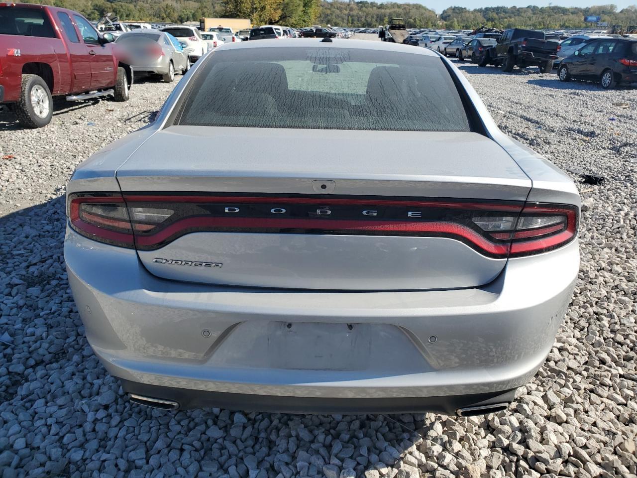 2020 Dodge Charger VIN 2C3CDXBG8LH189215 Copart auction photo, front end / side damage thumbnail 6