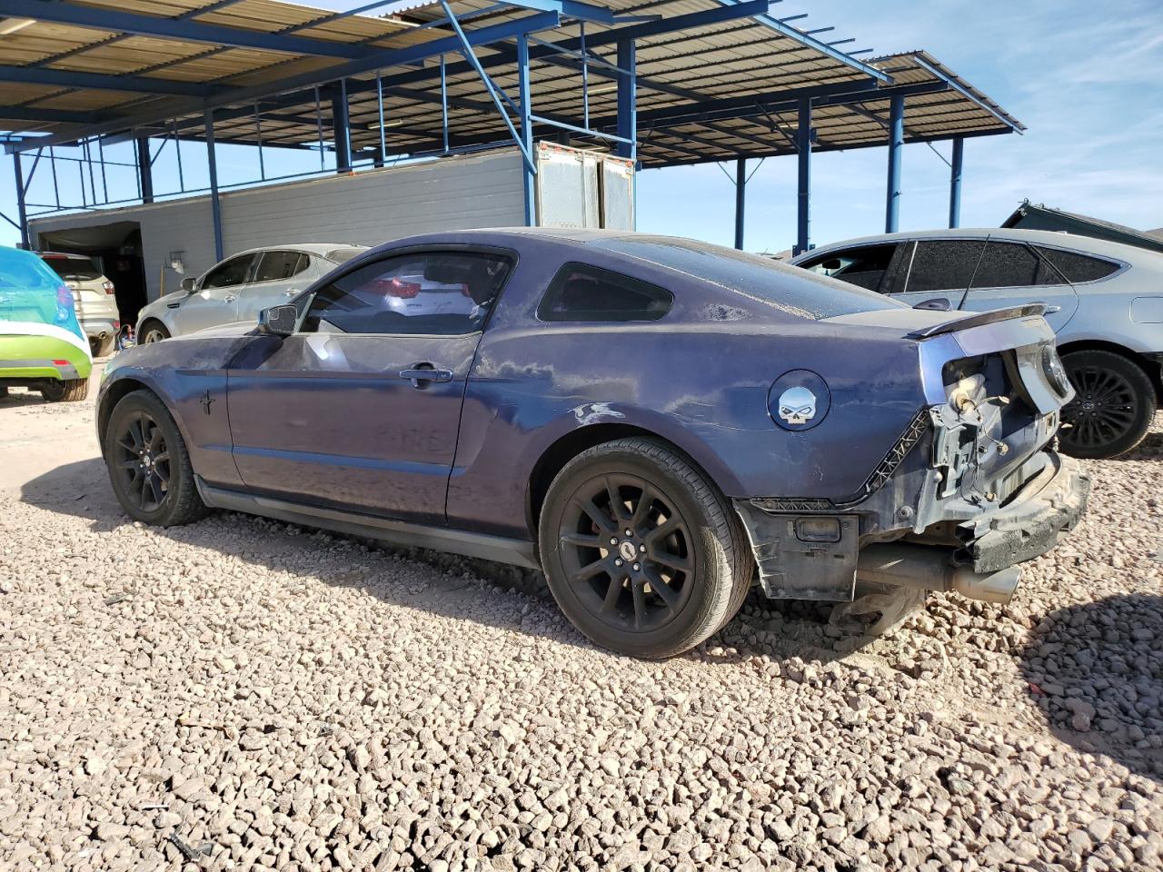 2011 Ford Mustang VIN 1ZVBP8AM2B5140459 Copart auction photo, rear end / side damage thumbnail 2