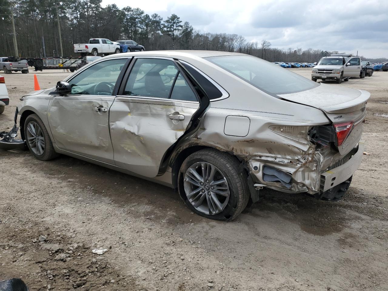 2017 Toyota Camry VIN 4T1BF1FK2HU445328 Copart auction photo, all over damage thumbnail 2