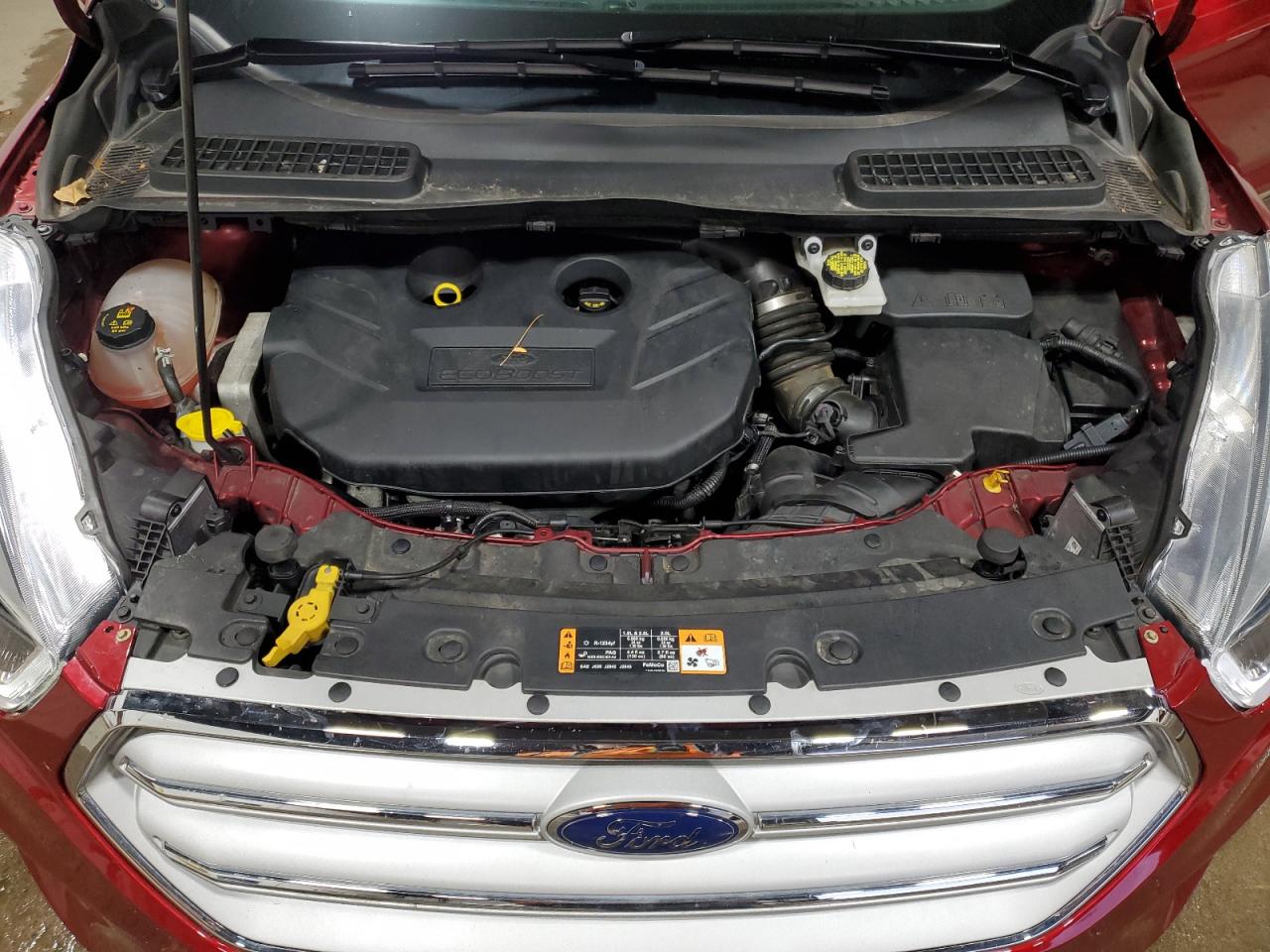 2017 Ford Escape VIN 1FMCU9J99HUA23246 Copart auction photo, all over damage thumbnail 14