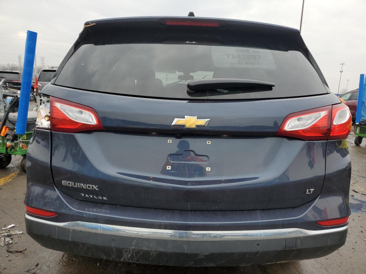 2018 Chevrolet Equinox VIN 3GNAXJEV3JL384426 Copart auction photo, front end / all over damage thumbnail 6