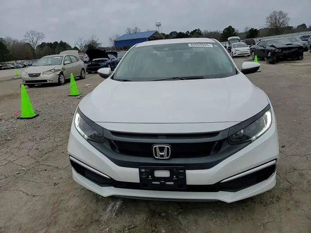 2019 Honda Civic VIN 2HGFC2F60KH504640 Copart auction photo, side damage thumbnail 11