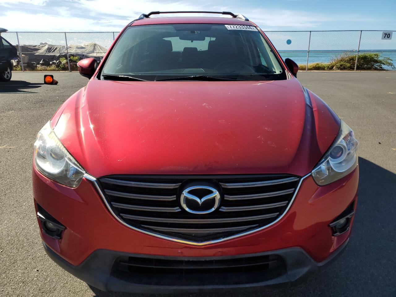 2016 Mazda CX-5 VIN JM3KE2CY8G0738301 Copart auction photo, rear end / undercarriage damage thumbnail 5