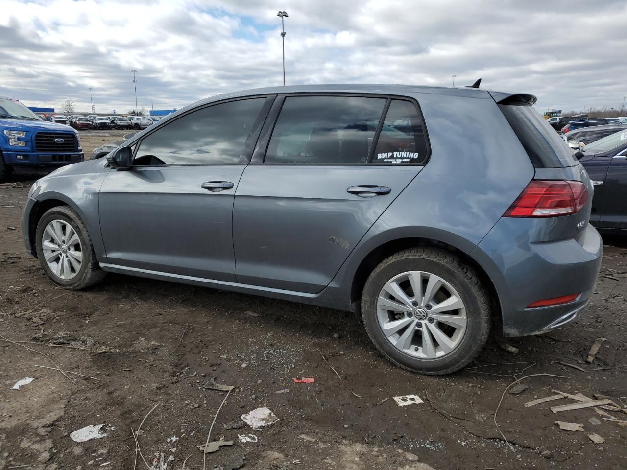 2021 Volkswagen Golf VIN 3VWG57AU6MM006606 Copart auction photo, side damage thumbnail 2
