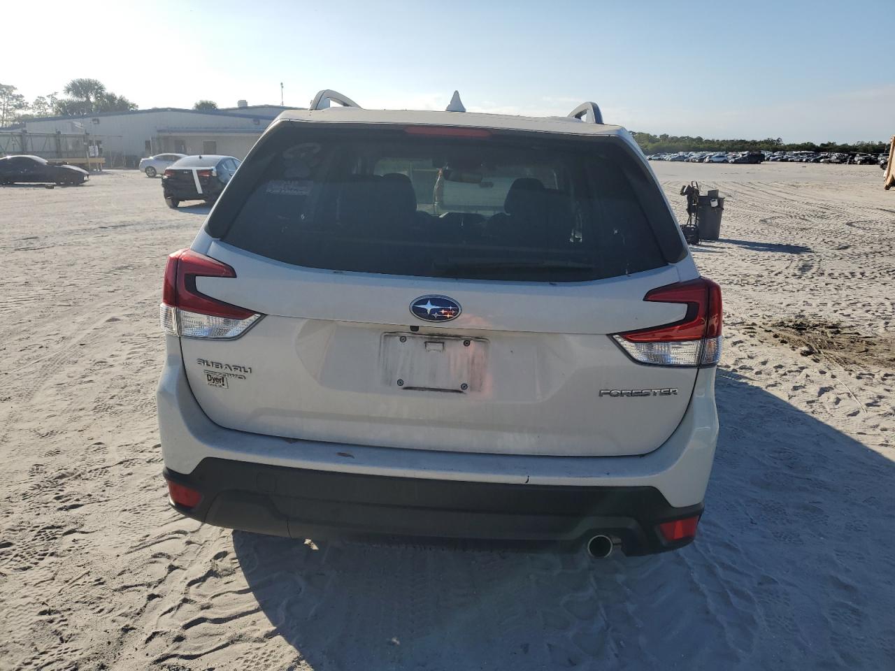 2019 Subaru Forester VIN JF2SKAUCXKH595099 Copart auction photo, front end / side damage thumbnail 6