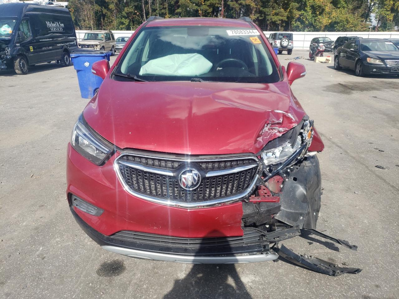 2019 Buick Encore VIN KL4CJASB3KB711272 Copart auction photo, all over damage thumbnail 5