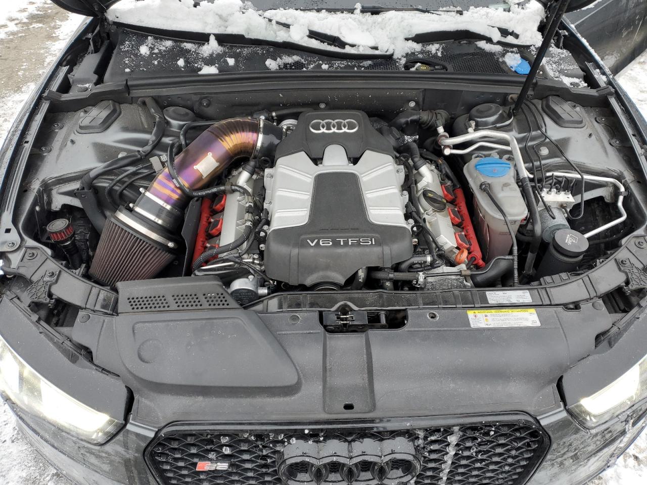 2016 Audi RS5 VIN WAUC4AFR2GA020085 Copart auction photo, rear end damage thumbnail 11