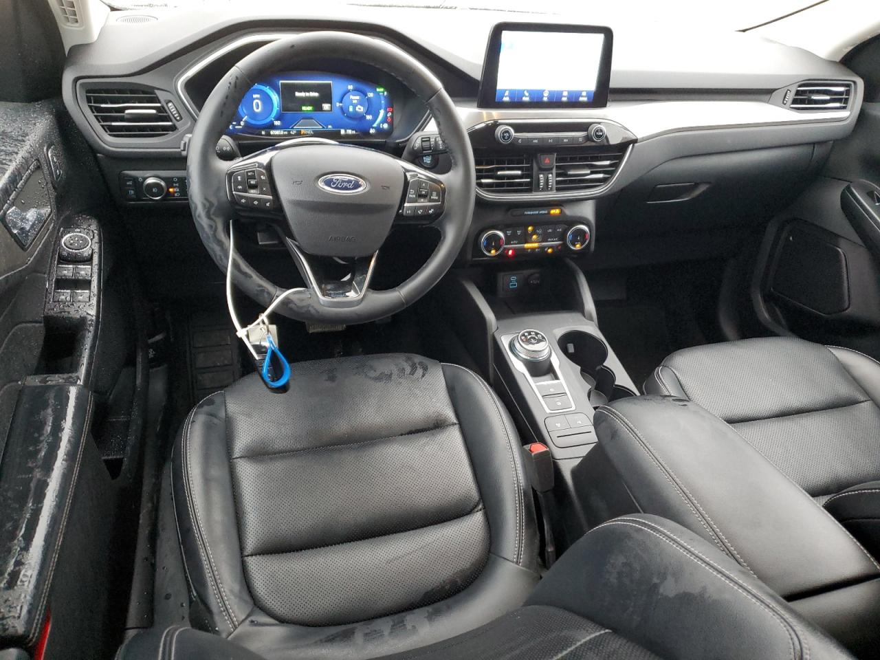 2022 Ford Escape VIN 1FMCU9DZ8NUA34875 Copart auction photo, side damage thumbnail 8