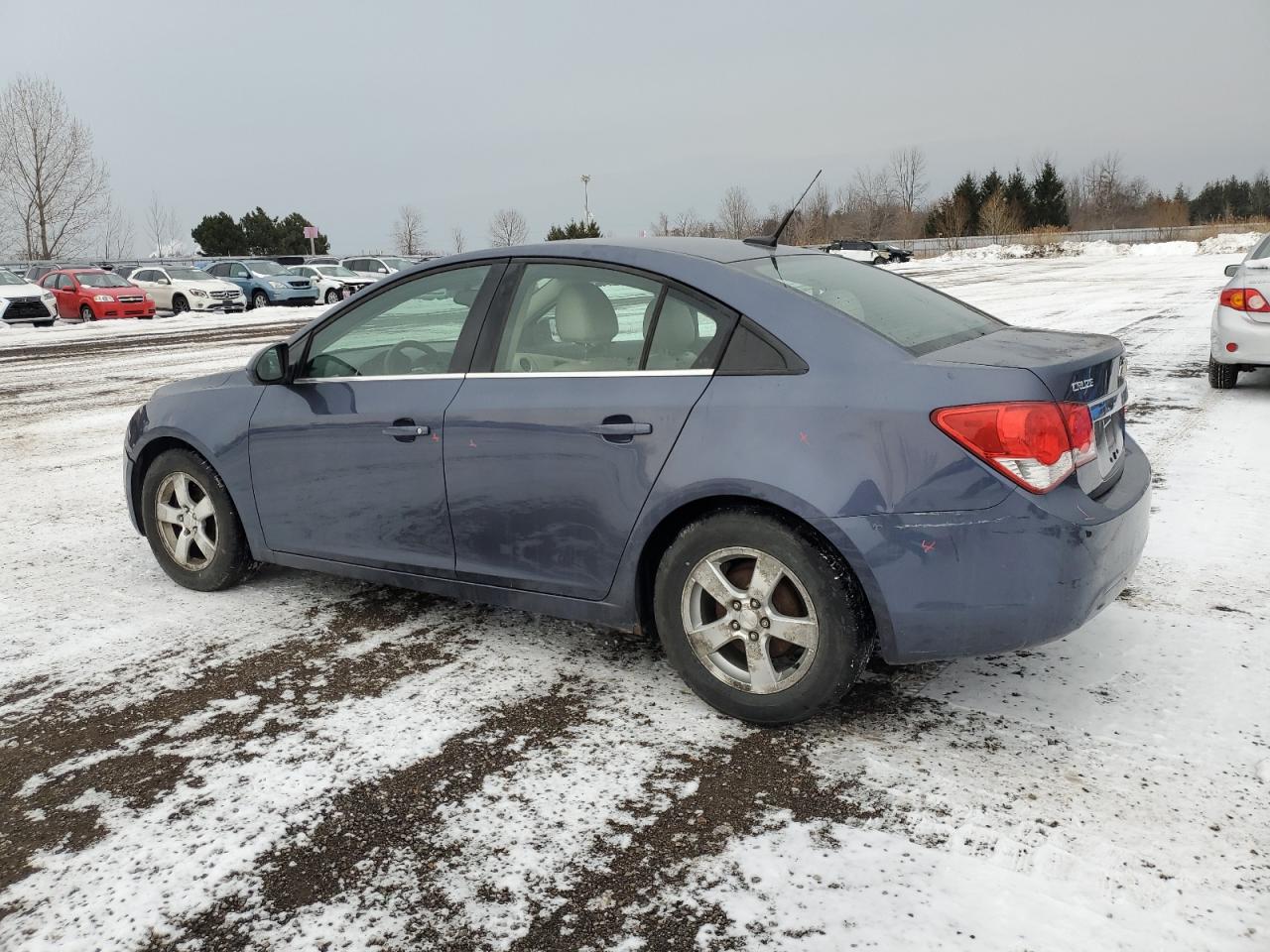2013 Chevrolet Cruze VIN 1G1PE5SB6D7300661 Copart auction photo, front end / rear end damage thumbnail 2