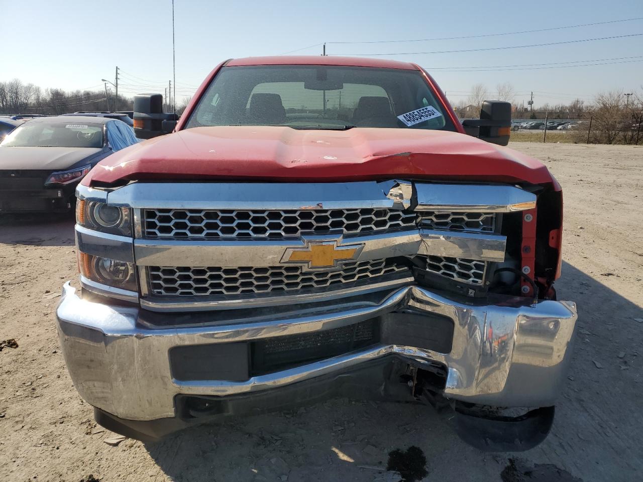 2019 Chevrolet Silverado VIN 2GC2CREG7K232564 Copart auction photo, front end / minor dent/scratches damage thumbnail 5
