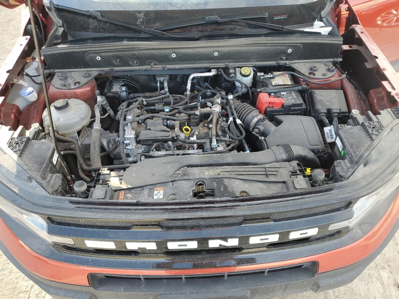 2022 Ford Bronco VIN 3FMCR9C69NRD42072 Copart auction photo, rear end damage thumbnail 12