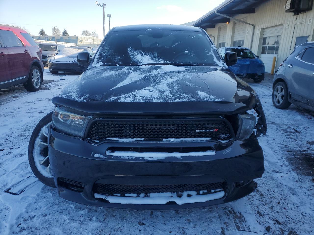 2019 Dodge Durango VIN 1C4RDJDG5KC722543 Copart auction photo, front end / undercarriage damage thumbnail 5