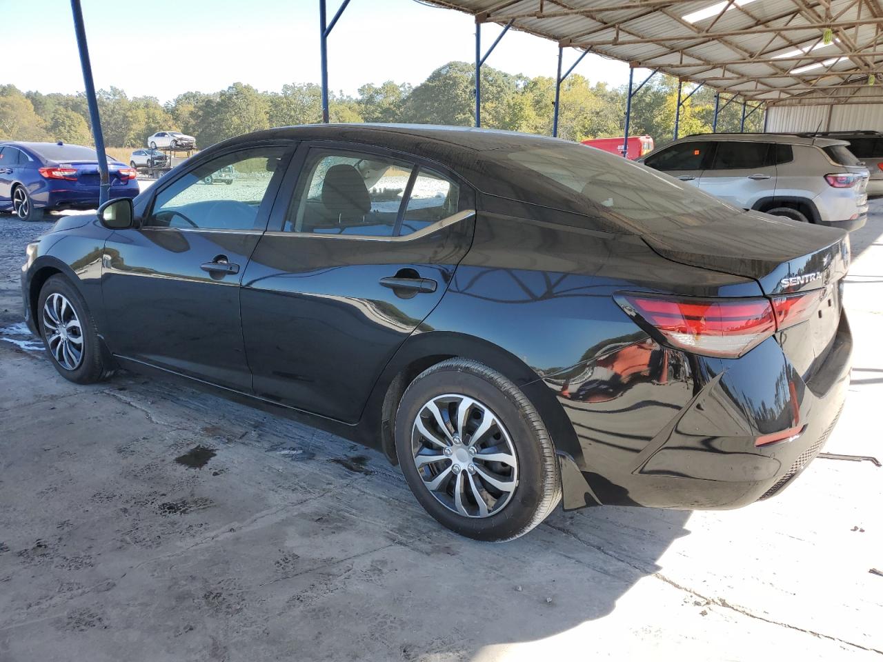 2024 Nissan Sentra VIN 3N1AB8BV9RY384422 Copart auction photo, all over damage thumbnail 2