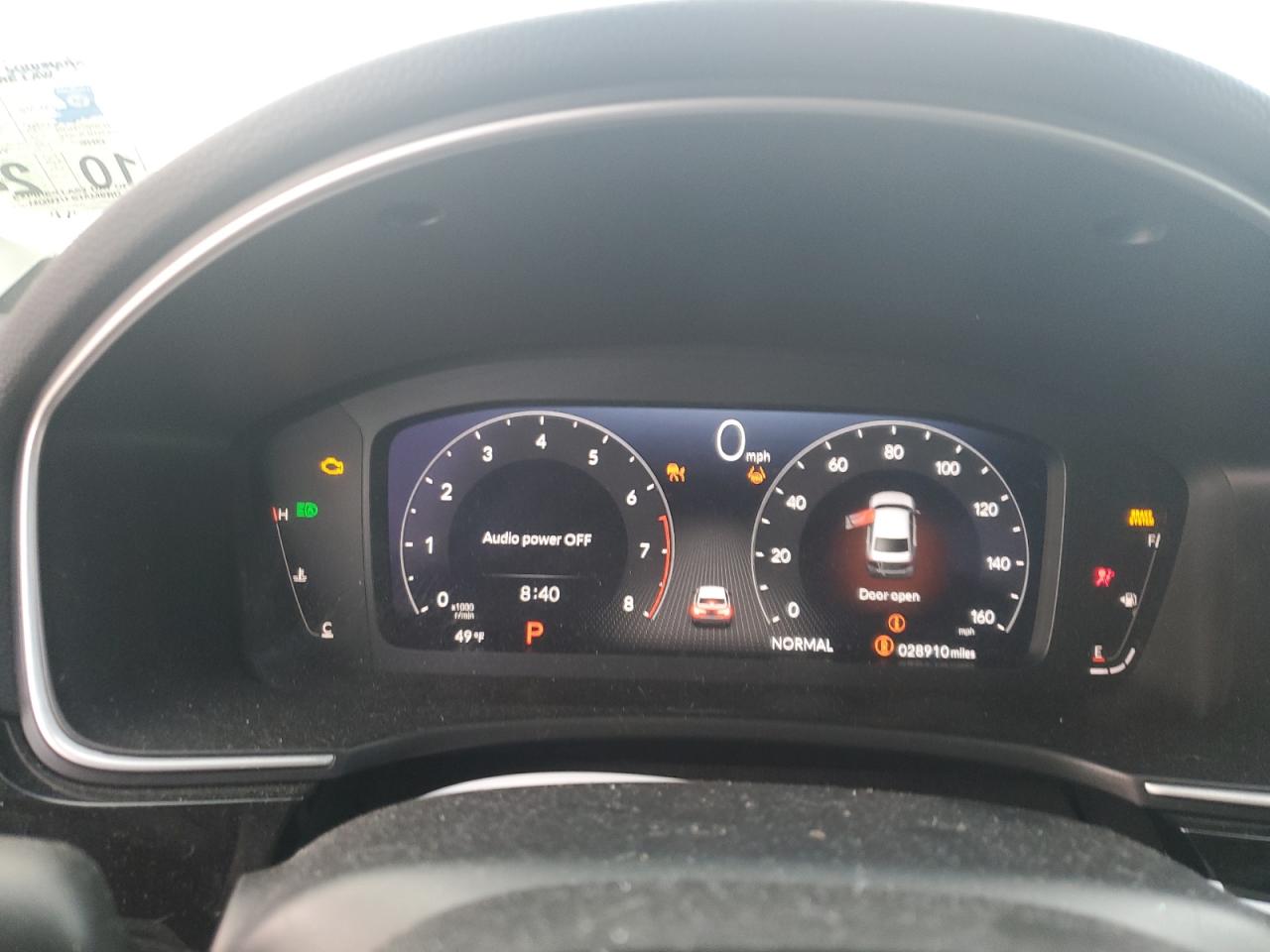 2022 Honda Civic VIN 2HGFE1F94NH308512 Copart auction photo, all over damage thumbnail 9