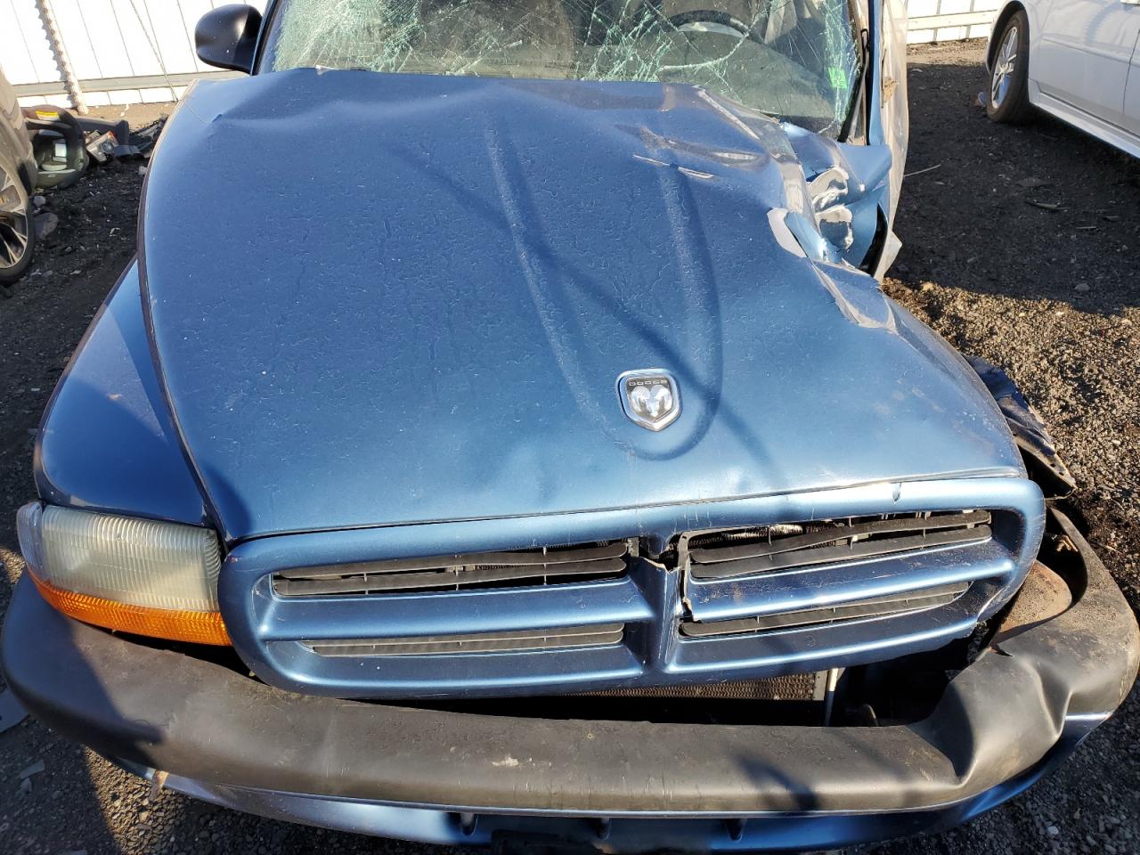 2003 Dodge Dakota VIN 1D7GG36X13S132716 Copart auction photo, front end / side damage thumbnail 11