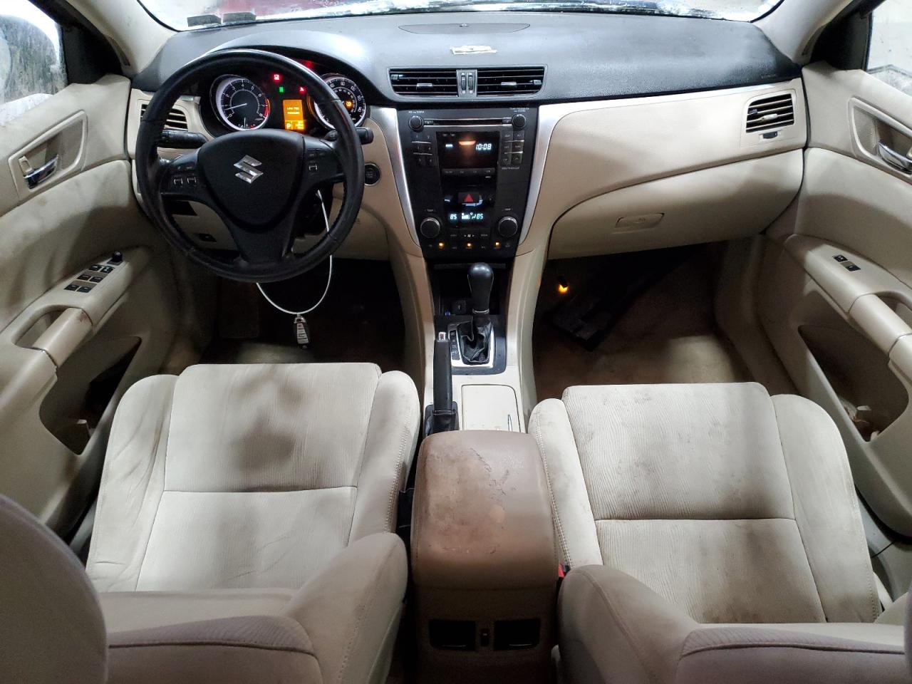 2012 Suzuki Kizashi VIN JS2RF9A11C6100259 Copart auction photo, front end damage thumbnail 8