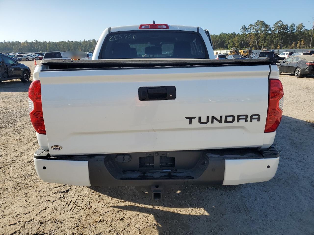 2021 Toyota Tundra VIN 5TFGY5F15MX285750 Copart auction photo, side damage thumbnail 6