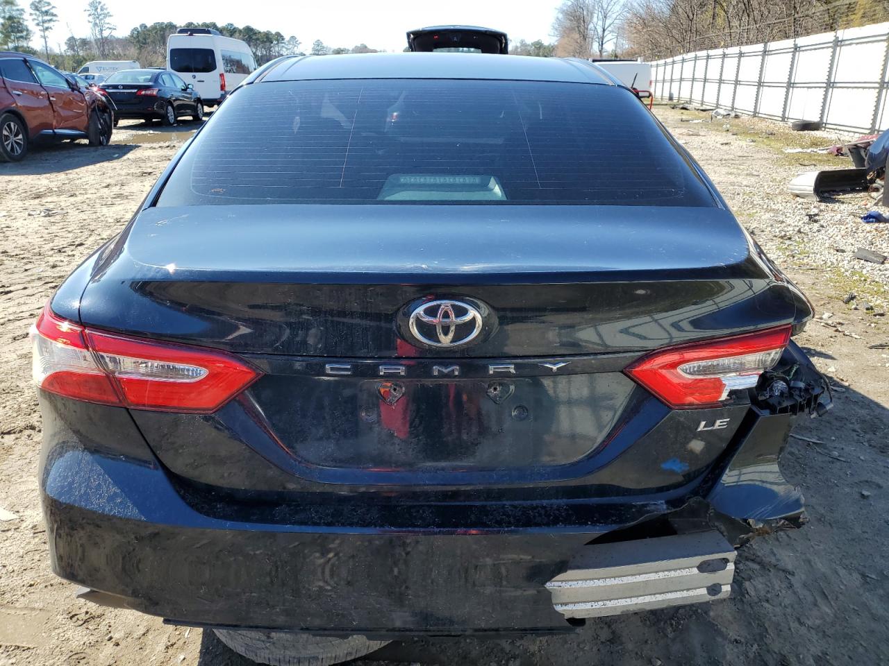 2018 Toyota Camry VIN 4T1B11HK9JU635645 Copart auction photo, rear end / front end damage thumbnail 6