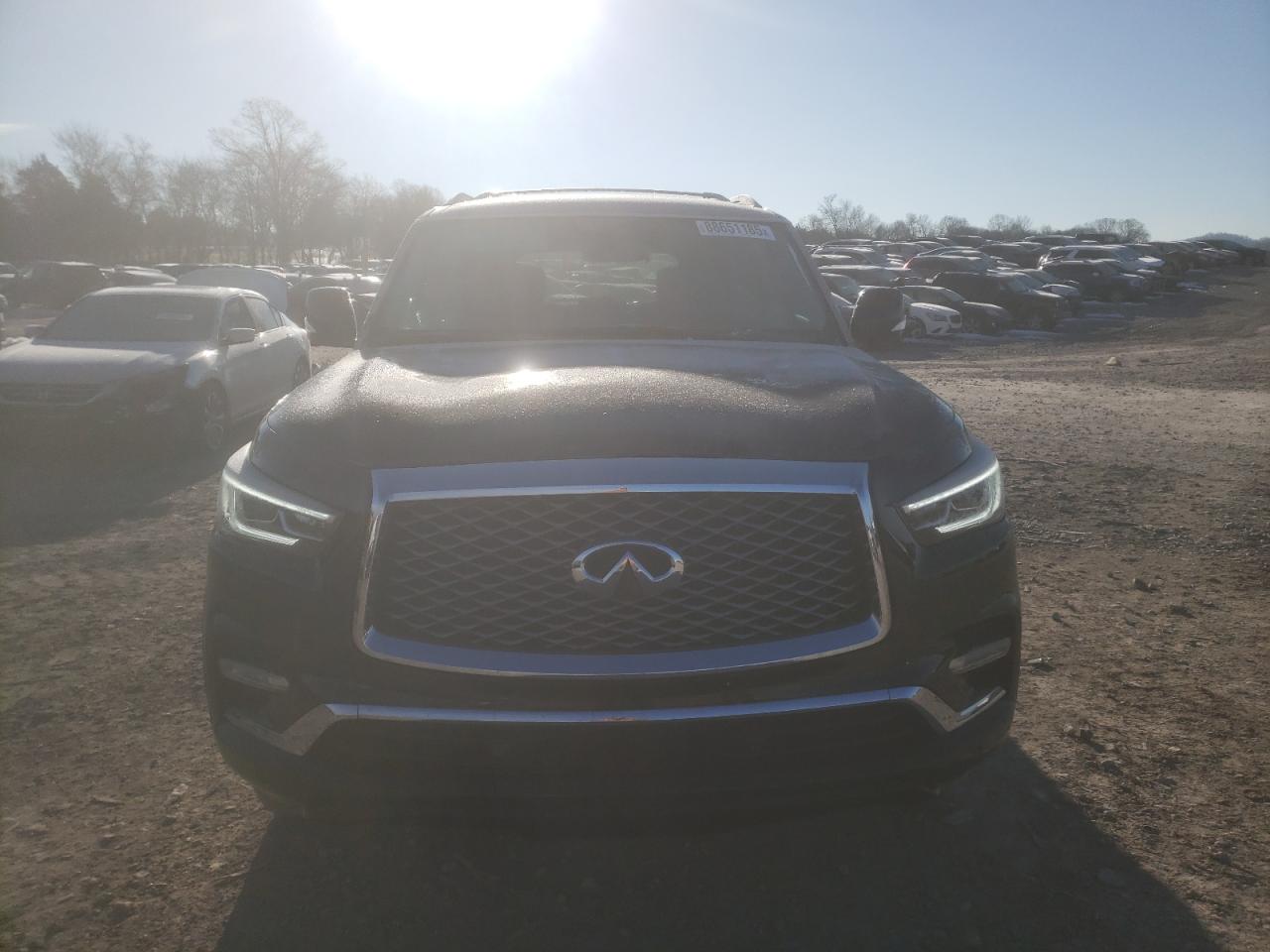 2021 Infiniti QX80 VIN JN8AZ2AF4M9716379 Copart auction photo, rear end / side damage thumbnail 5