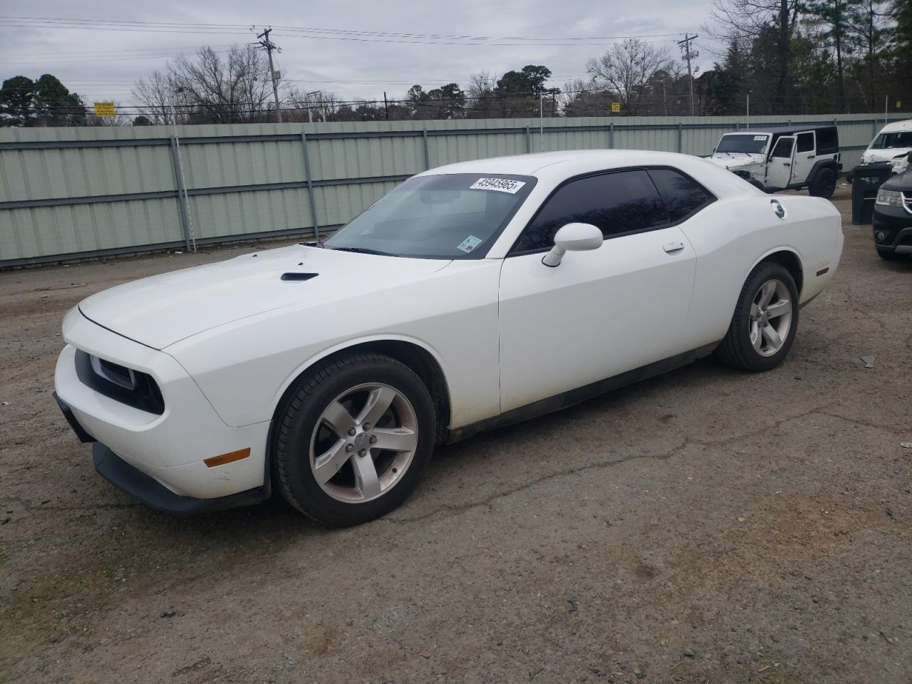2013 Dodge Challenger VIN 2C3CDYAGXDH627953