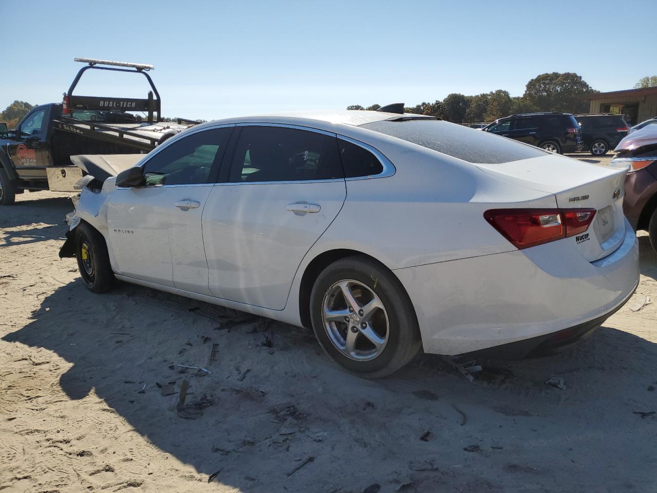 2017 Chevrolet Malibu VIN 1G1ZB5ST3HF266796 Copart auction photo, front end / minor dent/scratches damage thumbnail 2