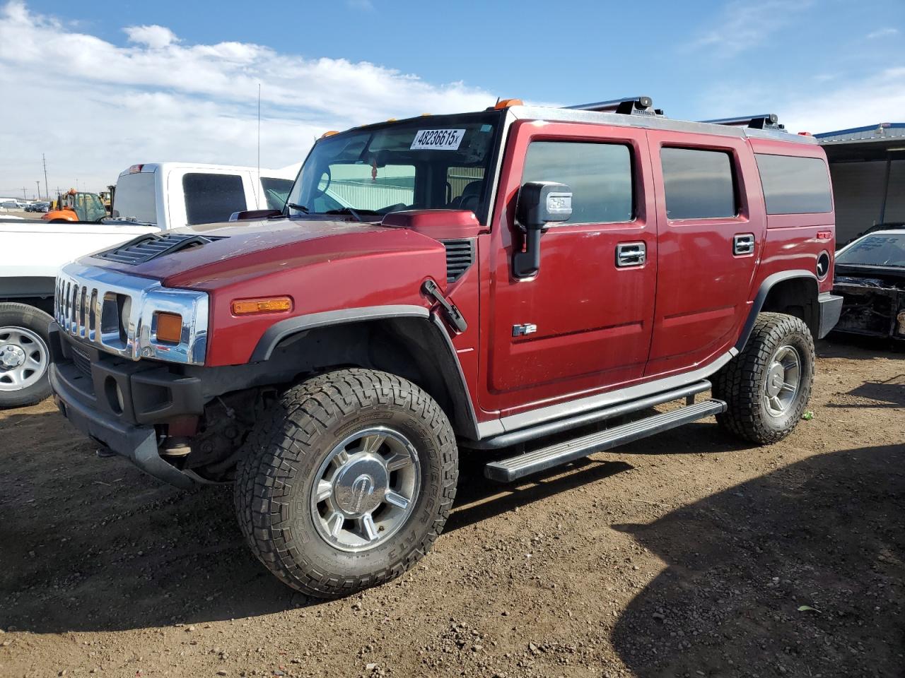 2005 Hummer H2 VIN 5GRGN23U65H113582 - Copart auction photo