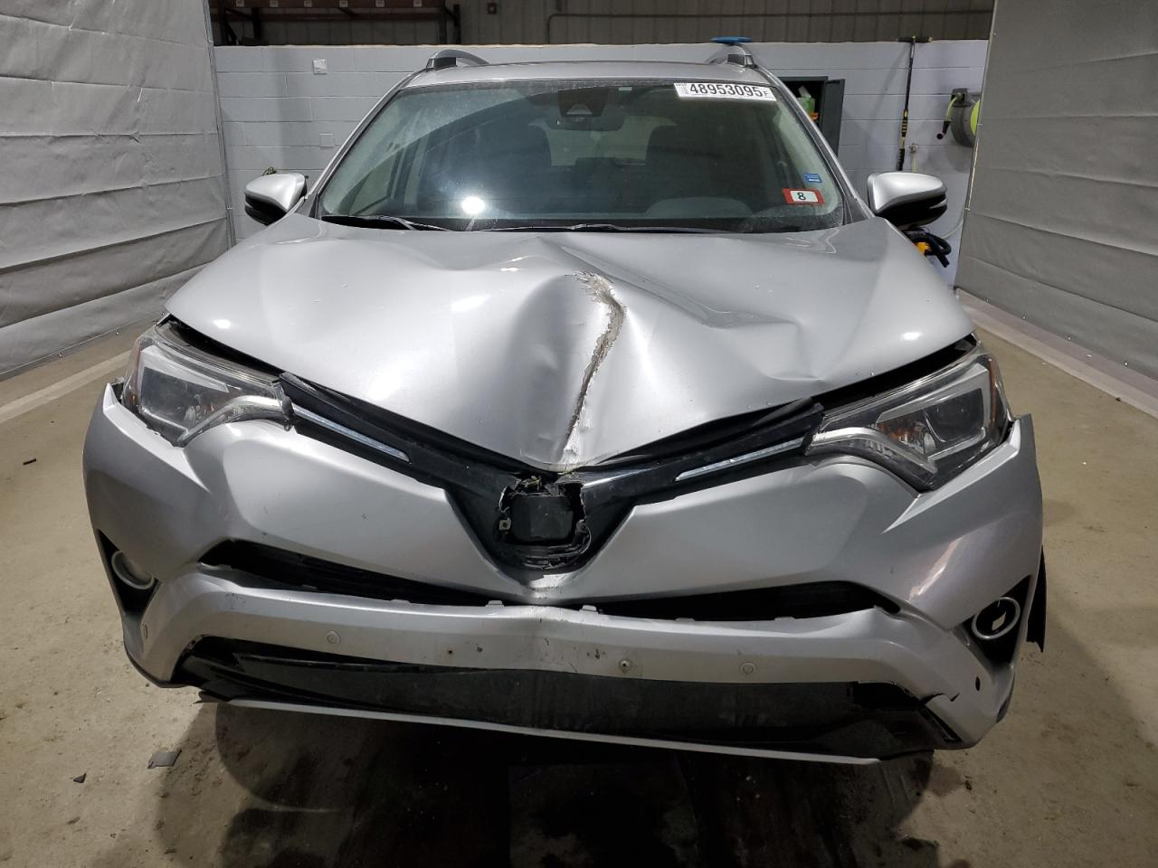 2017 Toyota RAV 4 VIN JTMDJREV3HD085525 Copart auction photo, front end damage thumbnail 5