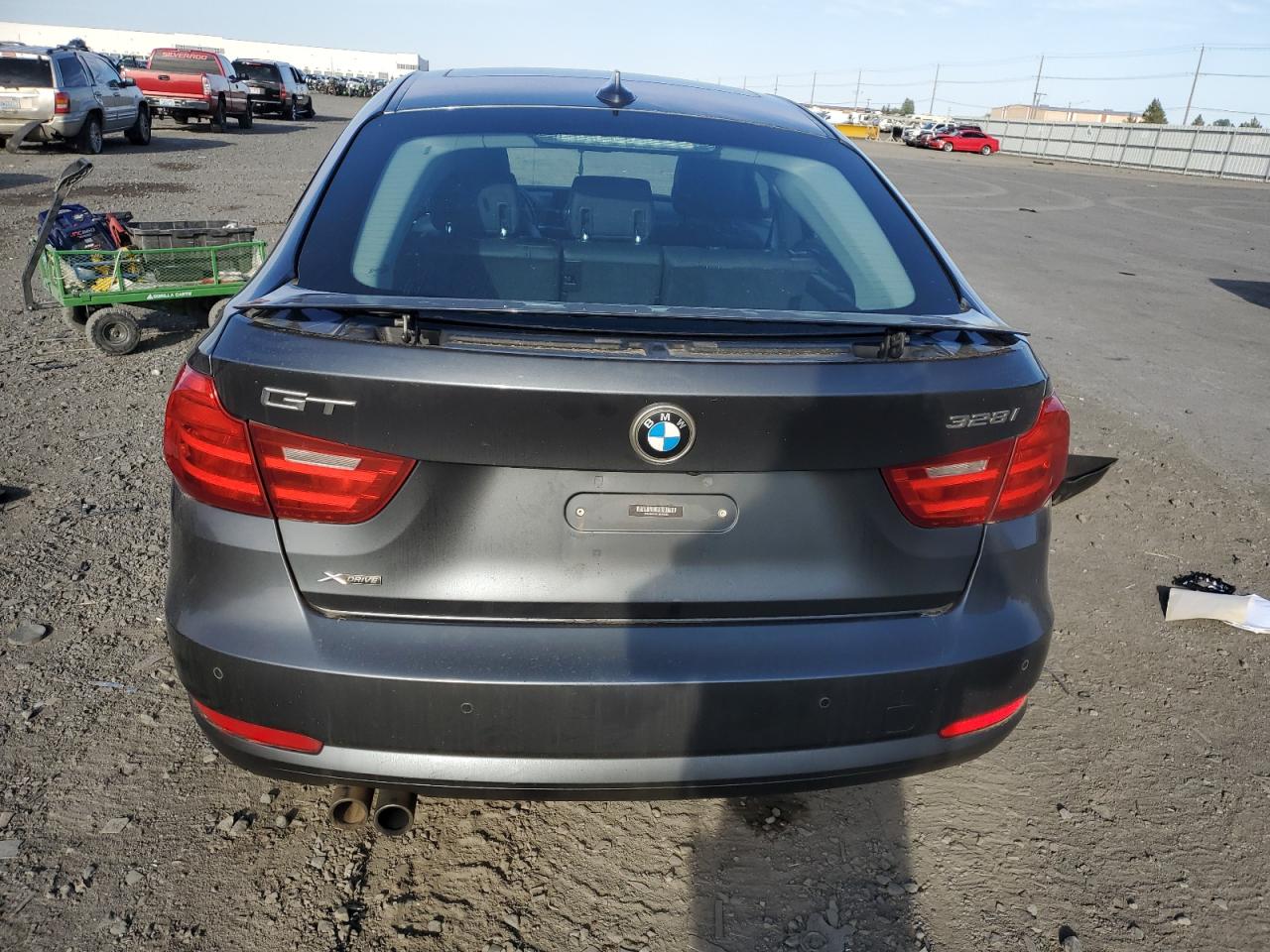 2014 BMW 3er VIN WBA3X5C57ED243363 Copart auction photo, front end damage thumbnail 6