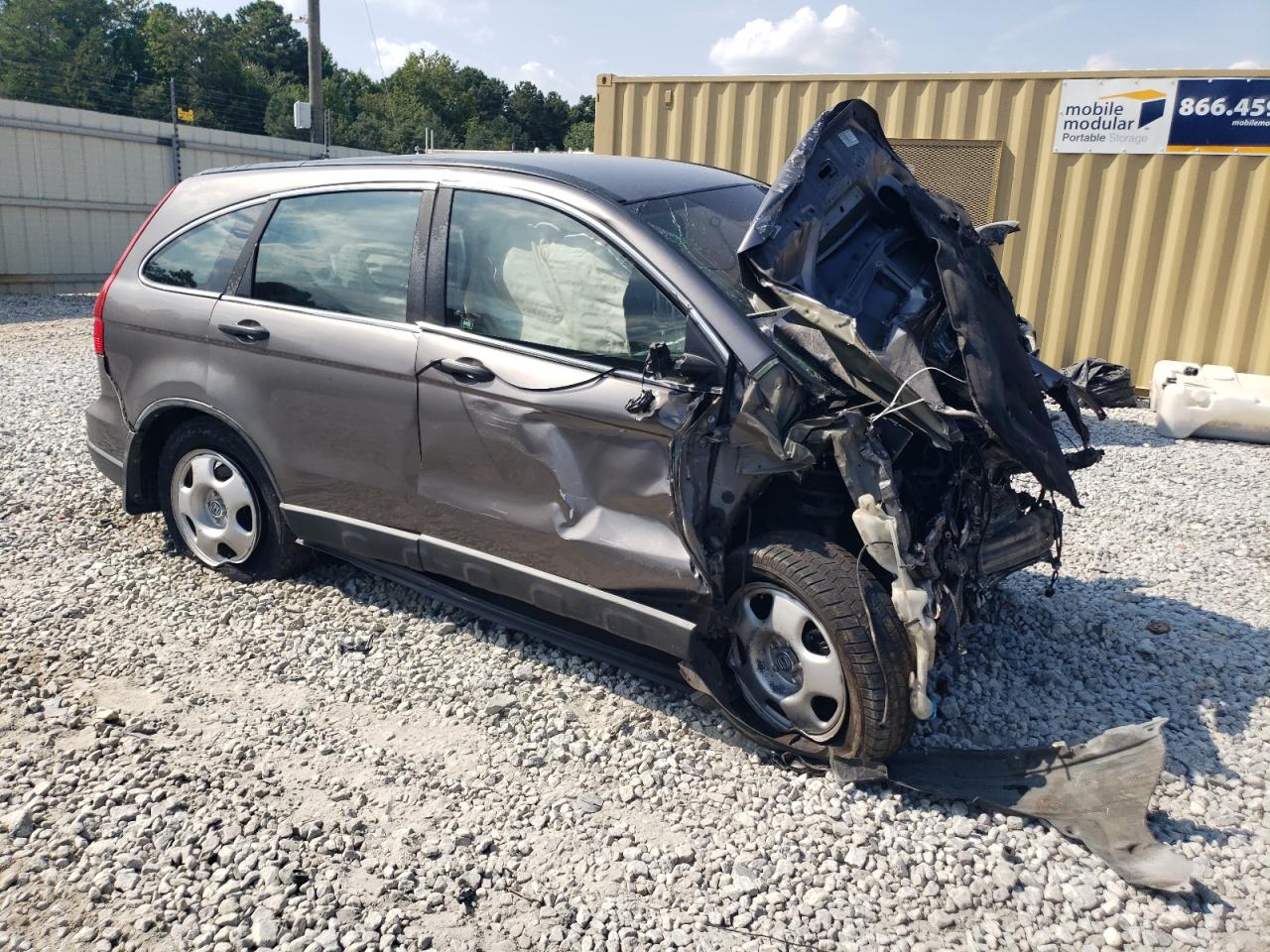 2010 Honda CR-V VIN 5J6RE4H39AL000653 Copart auction photo, all over damage thumbnail 4