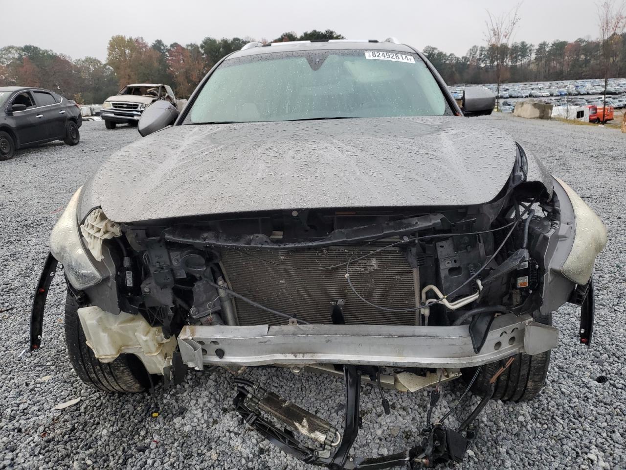 2010 Infiniti FX VIN JN8BS1MWXAM830085 Copart auction photo, all over / mechanical damage thumbnail 5