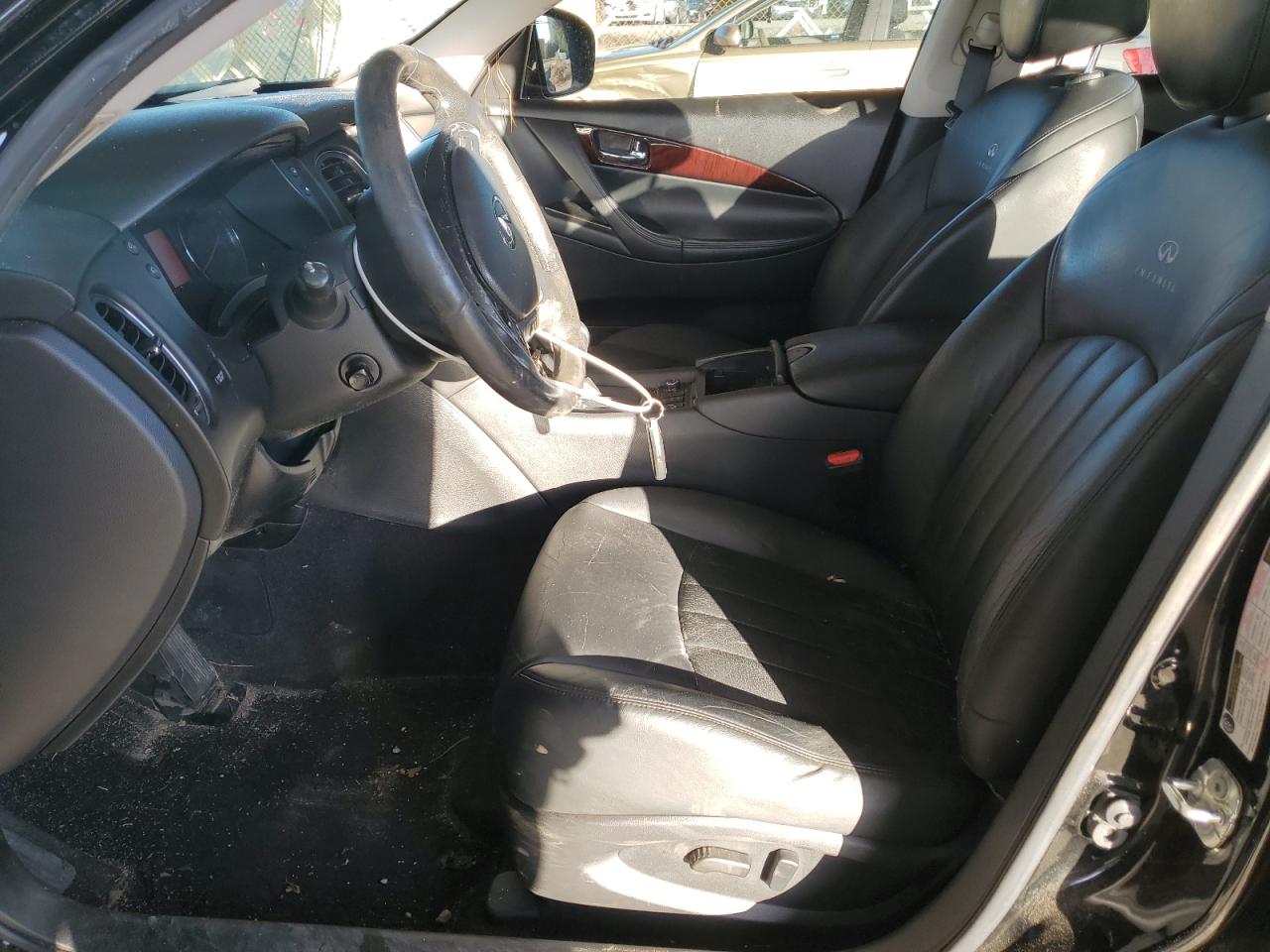 2010 Infiniti EX VIN JN1AJ0HR7AM753493 Copart auction photo, top/roof damage thumbnail 7