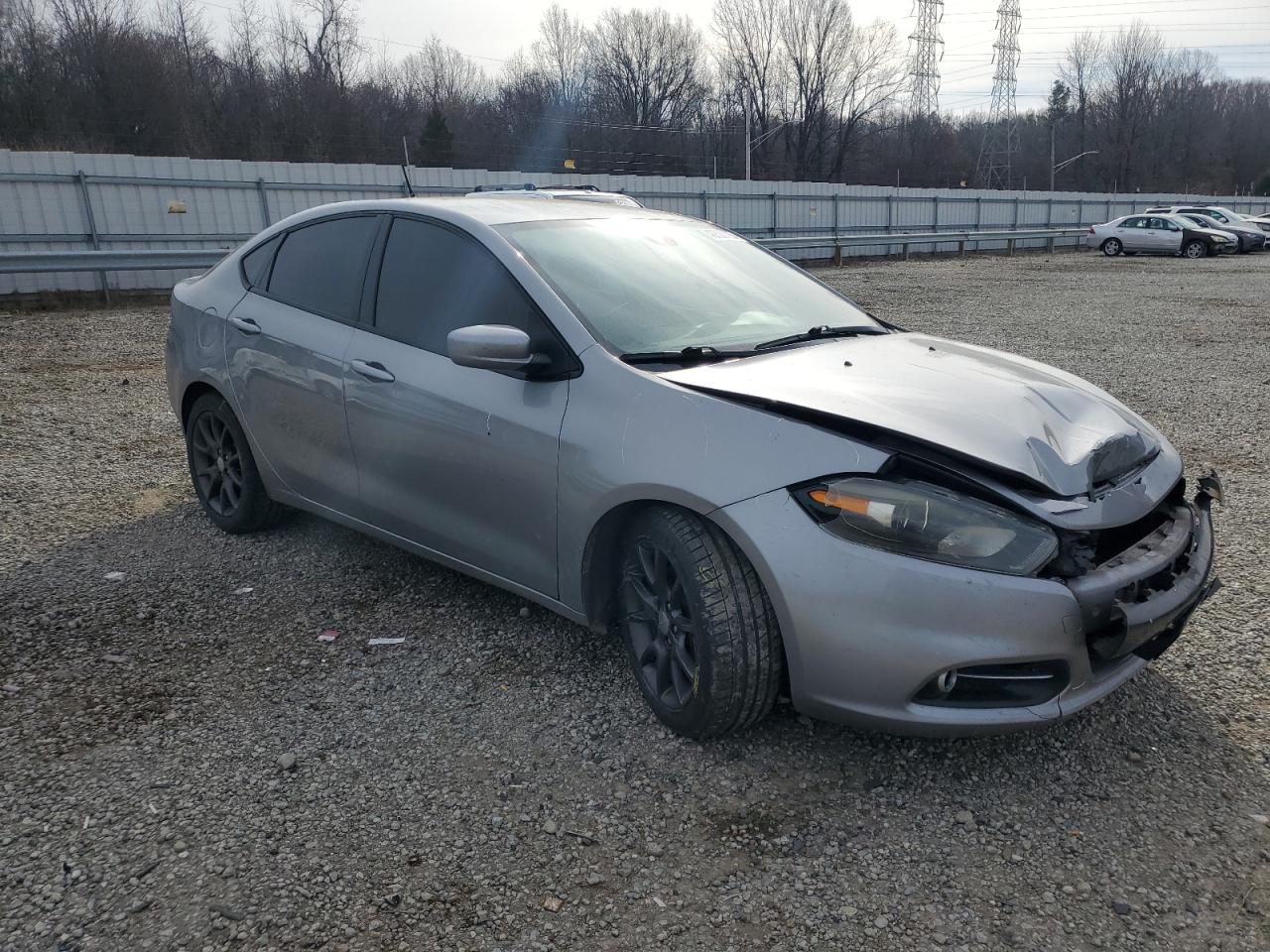 2015 Dodge Dart VIN 1C3CDFBB4FD421874 Copart auction photo, front end / side damage thumbnail 4